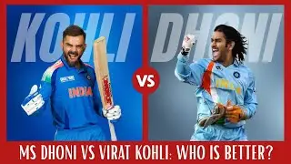 MS Dhoni versus Virat Kohli who is better🔥🔥