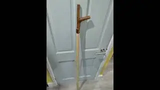 Making a Bark Handle Walking Staff ( WRITTEN INSTRUCTIONS ) Short