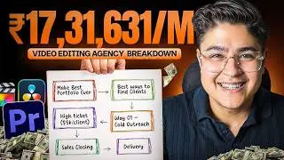 Breaking Down My ₹17,31,631/Month Video Editing Agency Blueprint