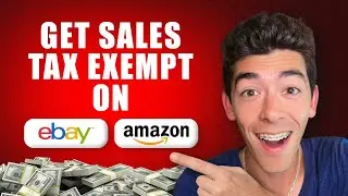 How to Get Sales Tax Exempt on Ebay and Amazon!