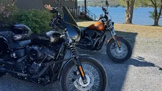 Harley Davidsons explore Finger Lakes!