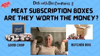 Meat Subscription Box Unboxing |Good Chop Box | Butcher Box | #meatsubscription#weightwatchers
