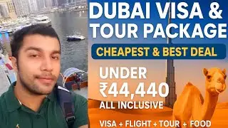 Dubai 🇦🇪 under Rs 50000 😱 Full 5 Days Budget Trip Guide (Flights + Visa + Hotels + Food)-Cheap Dubai
