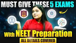 5 Must Give Exams with NEET Preparation | Backup Plan!