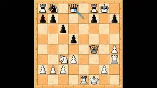 Neverovatni , neodbranljivi potez u napadu na Kralja ◇ HARRWITZ vs SZEN # 1851