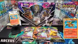 Arceus V Figure Collection Kutu A&ccedil;ılışı | Special Delivery Charizard ve Vivid Voltage Booster Pack