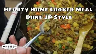 Hearty Home Cooked Meal Done JP Style