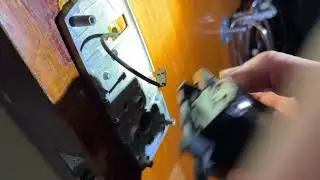 Schlage King Cobra removal (garbage) #lock #schlage #diy