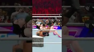 Бой Лив Морган против Скалы в WWE 8 #wwe #wwenxt