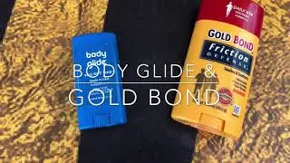 No More Thigh Chafing ! Review Gold Bond Friction Defense and Body Glide Anti Chafe