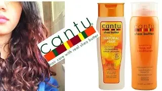 Cantu Shea Butter Cleansing Cream Shampoo & Moisturizing Rinse Out Conditioner