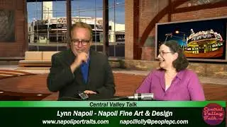 Lynn Hock Napoli talks with Mike Briggs about Napoli Fine Art & Design on Central Valley Arts.