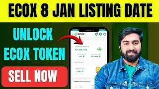 Ecox Mining App - Listing Update | Ecox 8 Jan Listing Date Announced | Ecox ECX Price Update 