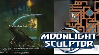 [Gameplay] LVL 40 [MQ] Dungeon Sewer Maze BF1 Clear **Moonlight Sculptor** - WARRIOR | PIXEL 5 |