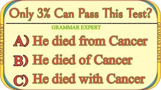 Mixed English Grammar Quiz 💫| Nobody Can Pass This Test!