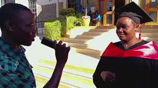 Moureen A Masters Graduand today in November 21, 2025