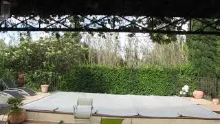 Spring Mistral - Windy day in Sarrians France