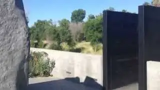 Pedestrian Bridge At Babi Yar Park in Denver Colorado.