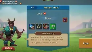 Hero Stage 1-7 Normal | Mutant Tree  I | Lords Mobile Game