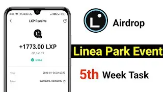 Linea park week 5 || low cost || Linea Airdrop || Linea LXP