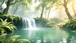 [NO ADS] Relaxing Sleep Music & Peaceful Waterfall Scenes | 