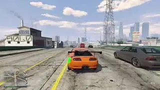 Gta5 gta online supra test drive live broadcast India ps4 ps5