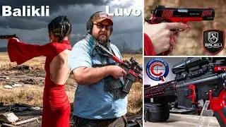 BALIKLI 45-1911 și LUVO LA-15 STANDARD &icirc;ntr-o combinație demonică! 45 ACP și 5.56x45 ca duo