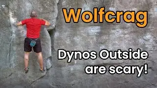 Climbing Vlog - Outdoor Climbing at Wolfcrag quarry - Classic Dyno