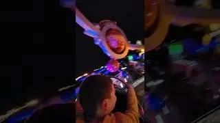 Astro Orbitor at The Magic Kindom in Tomorrowland Xmas 2022 #disney #tomorrowland #waltdisneyworld