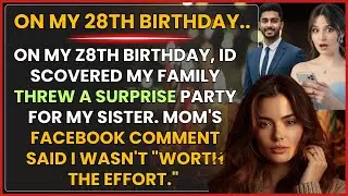 On My 28th Birthday, I Found Out From FACEBOOK That My Family Threw Surprise Party&mdash;But for My Sister