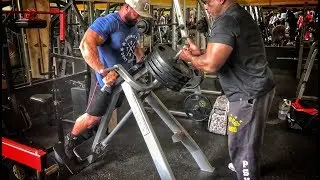 50ème jour de prep’ pour Mr Olympia 2018: DOS avec Sergi Constance, Shawn Rhoden er Psychofitness