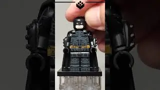 LEGO Batman Dark Knight | Christian Bale | Unofficial Lego Minifigure #shorts #lego #batman