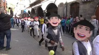 DESFILE CARNAVALESCO POR LAS CALLES DE SANGÜESA  01 03 2019