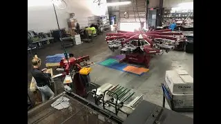 Mask Printing, Anatol VOLT & TITAN with Action Engineering Pallets