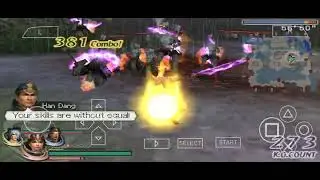 Warriors Orochi 2 - (WU) Battle of Ru Xu Kou, Zhou Tai, Ginchiyo Tachibana & Motochika Choshokabe