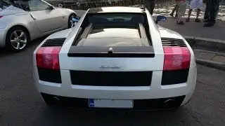 Lamborghini Gallardo SE - startup, revving w/ Dodge Viper RT/10!