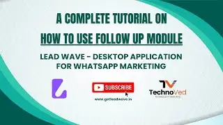 Lead Wave - How to use Follow Up Module