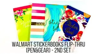 Walmart Planner Stickers Flip-Thru|Pen & Gear, 2nd Set