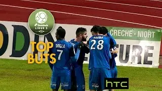 Top 3 buts Chamois Niortais | mi-saison 2016-17 | Domino's Ligue 2