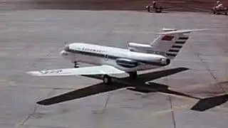 Самолёт Як-40 в Канаде (1977) / Yakovlev Yak-40 aircraft in Canada (1977)
