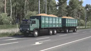 ✅Euro truck simulator 2 еду по Суровая Россия. Забайкалье версия R12 1.53 3.21.s #18wos #ats #ets2
