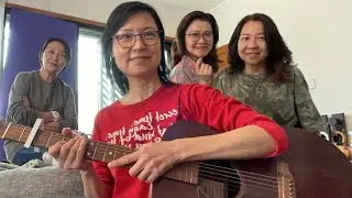 Maria & friends 1st meeting for 423 - with Margaret, Jocelyn and Jackie #WeAreTheWorld試夾