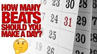 How Many Beats Should You Make A Day To Sell More Beats Online? (Beat A Day Challenge?)