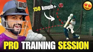 🏏 Inside My Cricket Practice Routine &ndash; Training Like a Pro! 🔥| MODERN DAY CRICKET Practice Session 😍