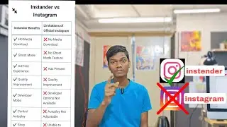 Instander  V/S Instagram who is Best ? ||Download New latest Version 2025