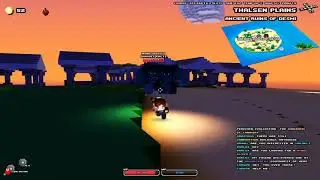 CUBE WORLD BETA: completing my first quest! (barely)