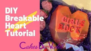 DIY how to make Breakable Heart Mold Tutorial