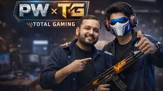 When gaming meets study l PW x Total gaming