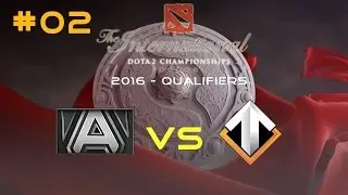 Escape Gaming vs Alliance game 2 highlights - The International 2016 Qualifiers