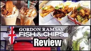 Gordon Ramsay's Fish & Chips Review at ICON Park Orlando | Best Fish & Chips in Orlando Florida